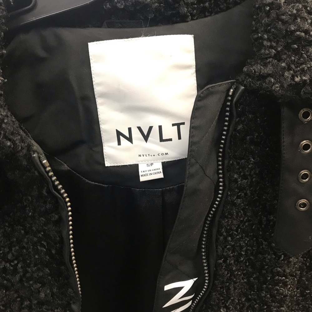NVLT Berber fleece coat.